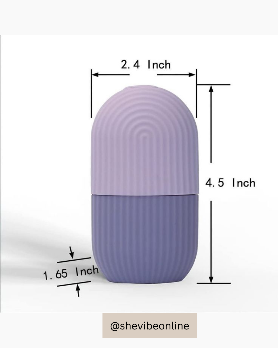 Silicone Ice Roller – Face & Skin Cooling Massager