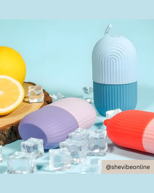 Silicone Face Ice Roller Massager