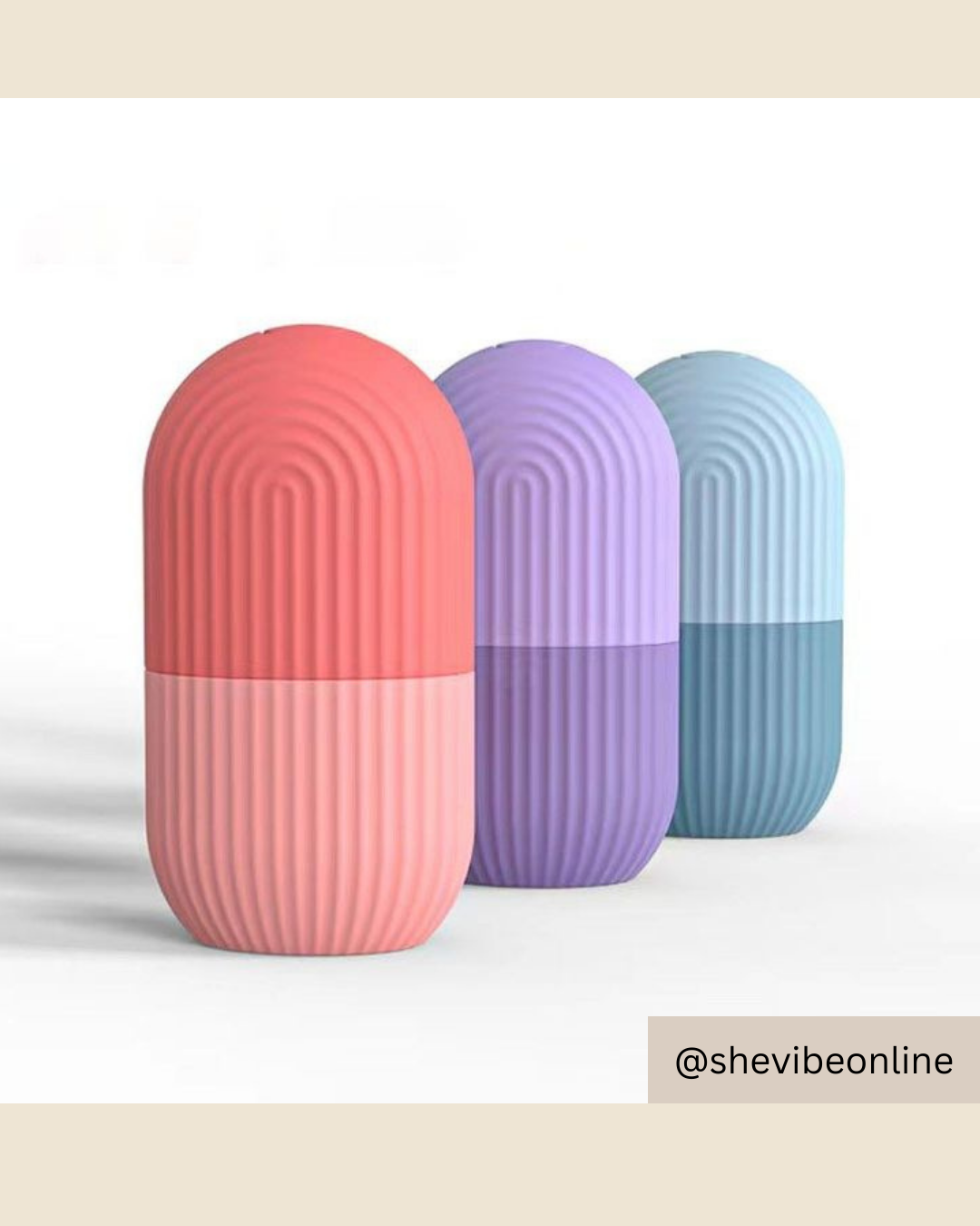 Silicone Ice Roller – Face & Skin Cooling Massager