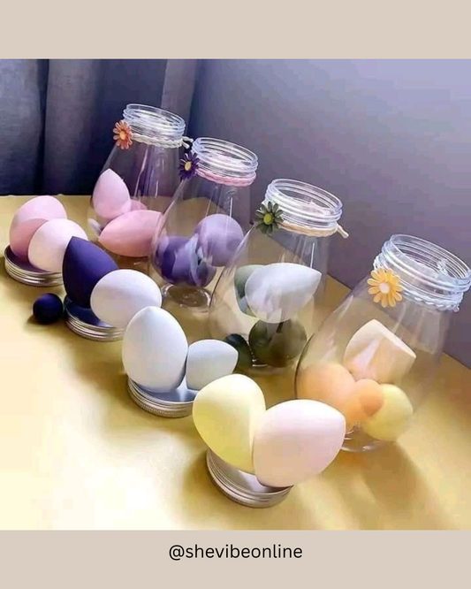 Cute Gift Pack Makeup Blender Sponge Set