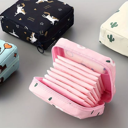 Sanitary Pads Bag Multifunctional Makeup Pouch