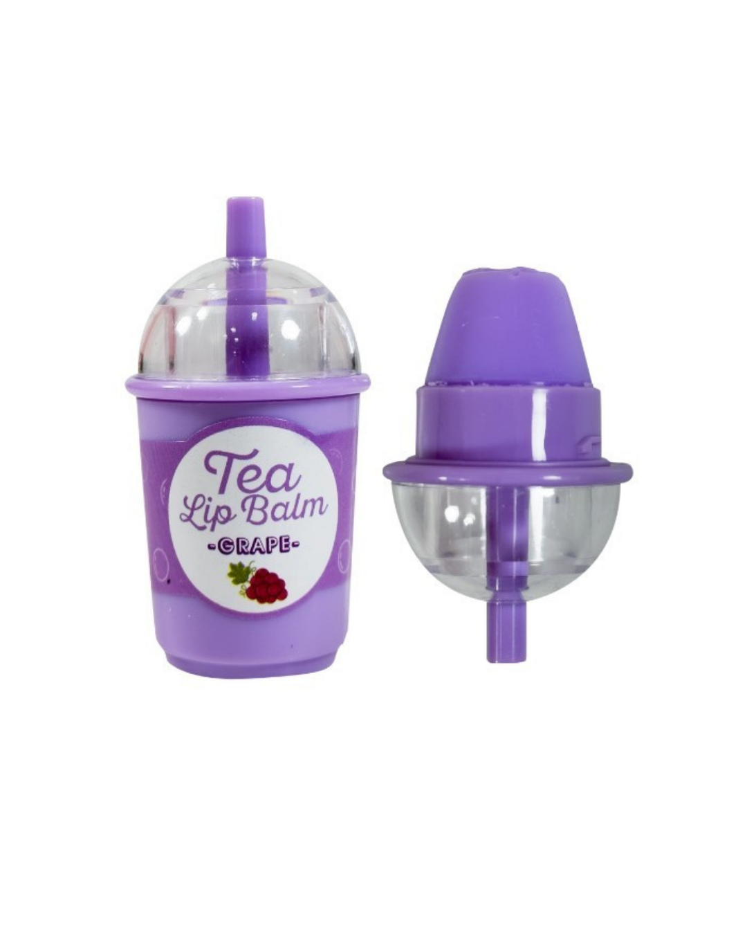 Mini Cute Moisturizing Lip Balm Tea Cup & Ball Shape