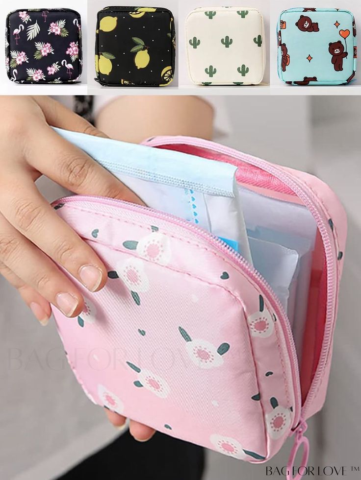 Sanitary Pads Bag Multifunctional Makeup Pouch