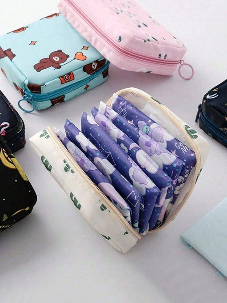 Sanitary Pads Bag Multifunctional Makeup Pouch