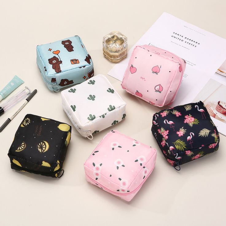 Sanitary Pads Bag Multifunctional Makeup Pouch
