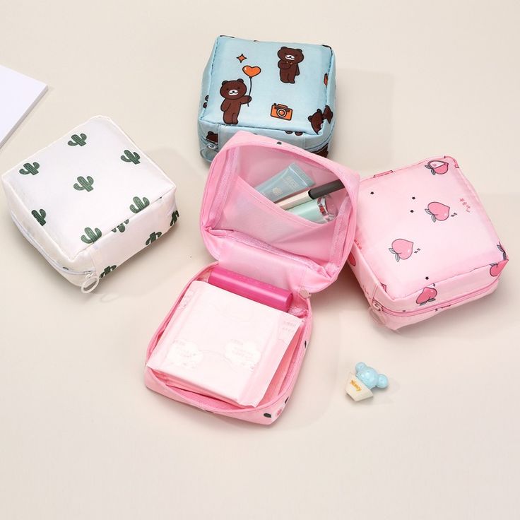 Sanitary Pads Bag Multifunctional Makeup Pouch