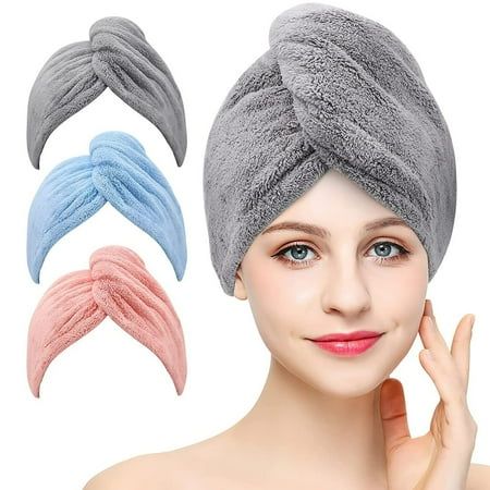 Hair Drying Microfiber Bath Towel Wrap