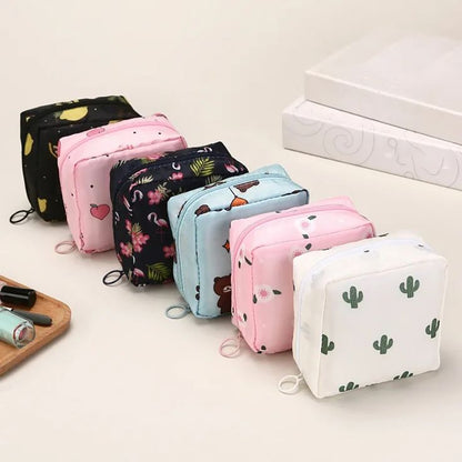 Sanitary Pads Bag Multifunctional Makeup Pouch