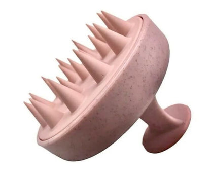Hair Silicone Scalp Massager Brush For Shampoo & Oiling
