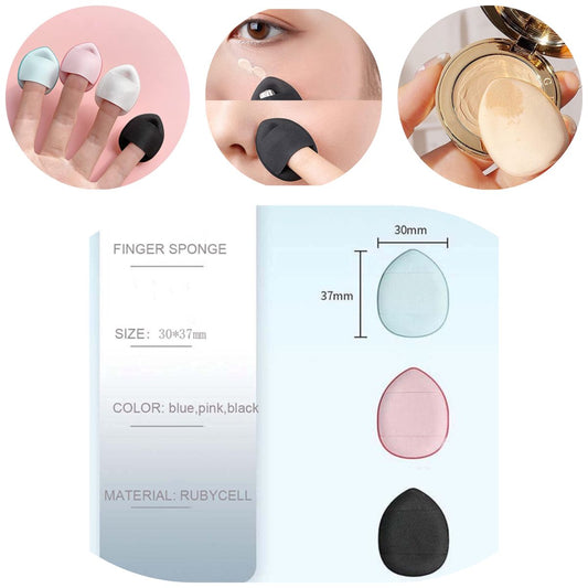 Mini Finger Foundation Beauty Blender Sponge