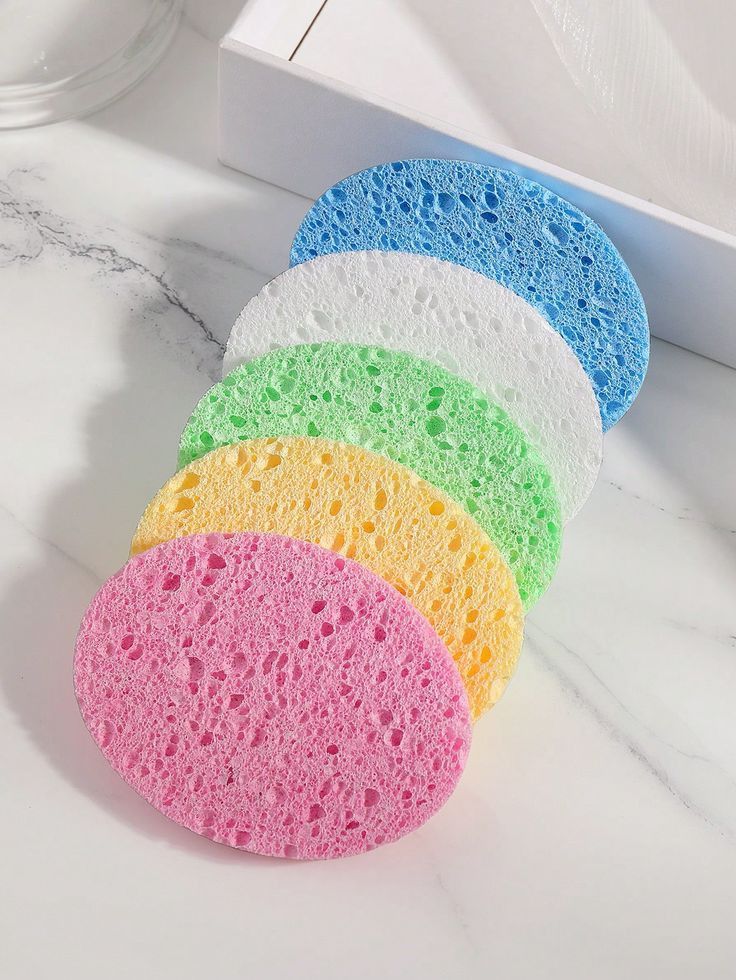 Soft Facial Cleansing Sponge Pack of 2