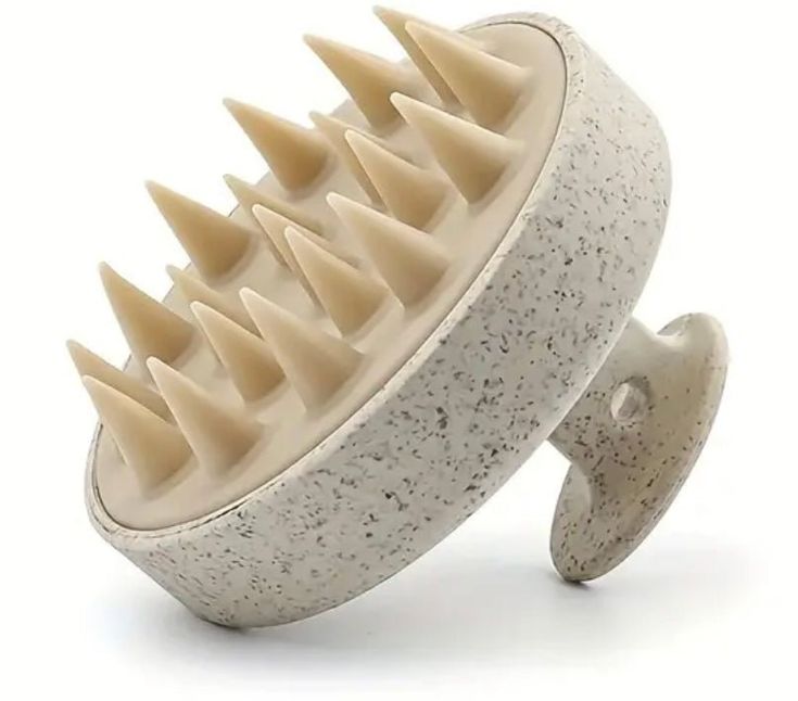 Hair Silicone Scalp Massager Brush For Shampoo & Oiling