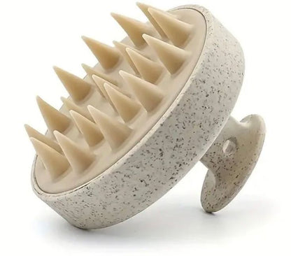 Hair Silicone Scalp Massager Brush For Shampoo & Oiling