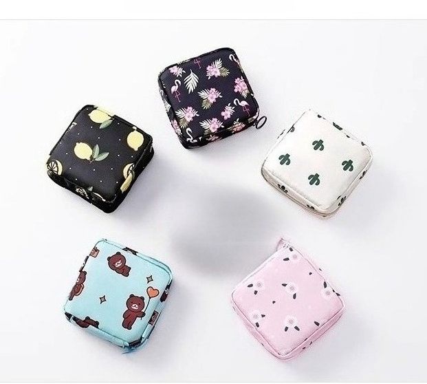 Sanitary Pads Bag Multifunctional Makeup Pouch