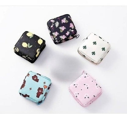Sanitary Pads Bag Multifunctional Makeup Pouch