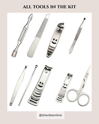 Manicure Pedicure Tools Nail Care Kit