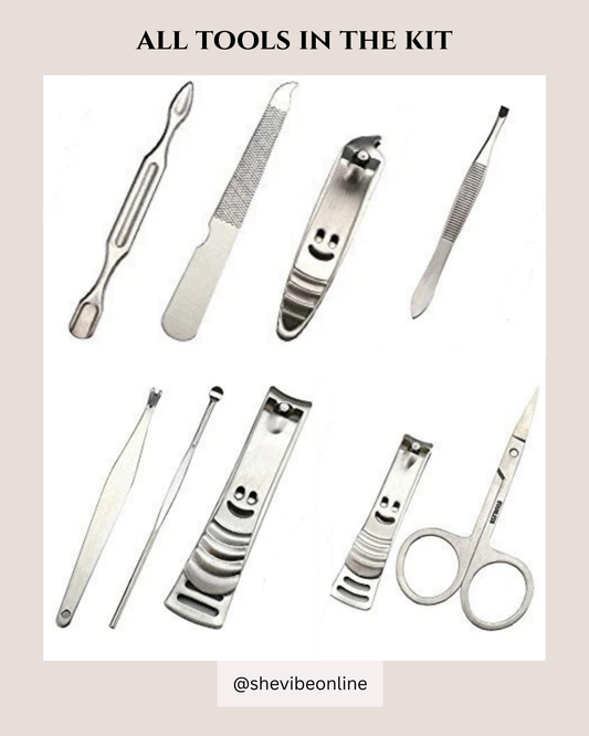 Manicure Pedicure Tools Nail Care Kit