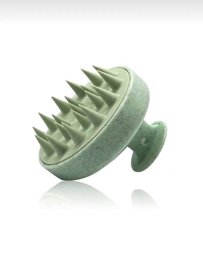 Hair Silicone Scalp Massager Brush For Shampoo & Oiling